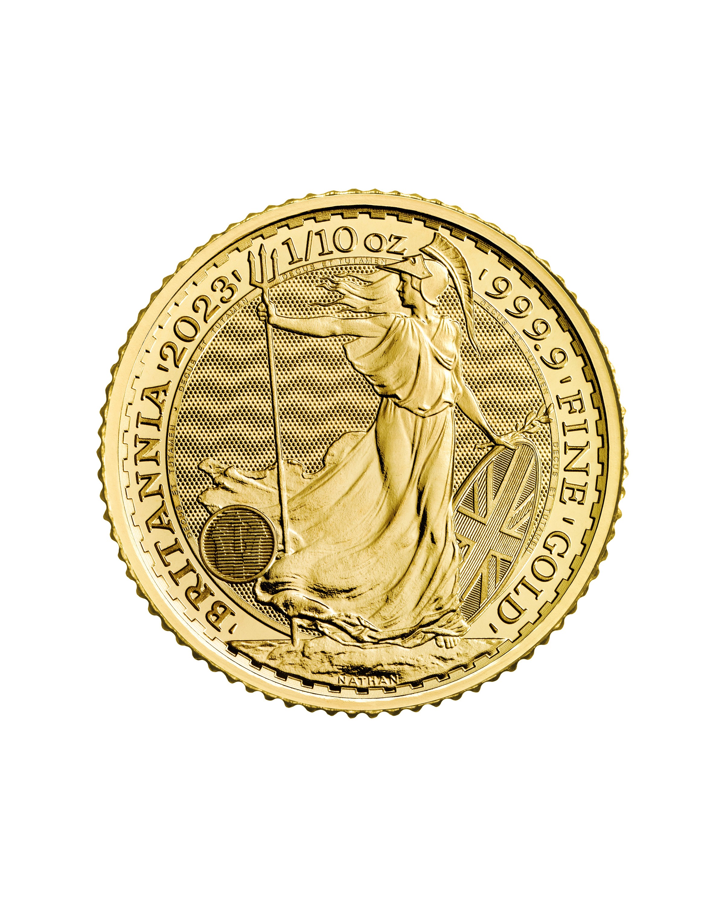 2023 1/10 oz Gold Britannia King Charles III